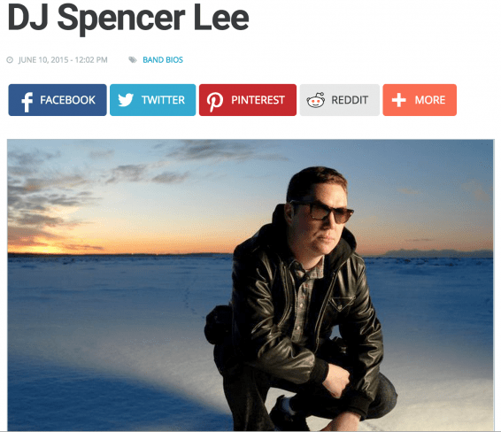 Alaska DJ Spencer Lee